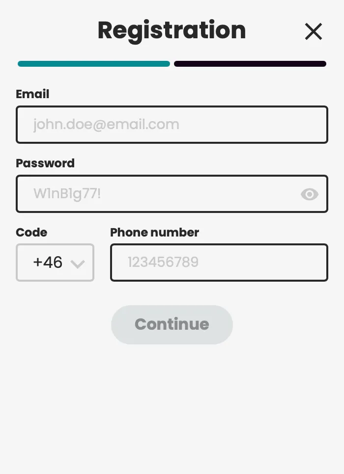 Paradiseplay registratie